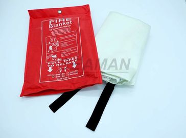 EN1869 पीवीसी रेड थैला समुद्री अग्निशमन उपकरण फाइबर ग्लास फायर कंबल