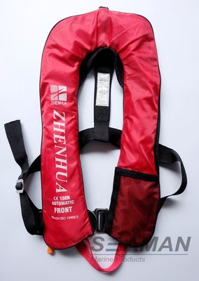 ZHENHUA 150N Inflatable Life Jacket ISO12402-3 लॉयड्स रजिस्टर सीई प्रमाण पत्र