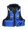 नायलॉन जीवनरक्षक पानी के खेल जीवन जैकेट ब्लू मत्स्य पालन जीवन Vest बच्चों के लिए