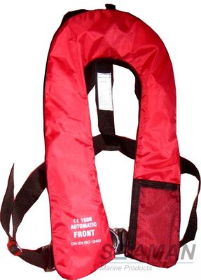 ZHENHUA 150N Inflatable Life Jacket ISO12402-3 लॉयड्स रजिस्टर सीई प्रमाण पत्र